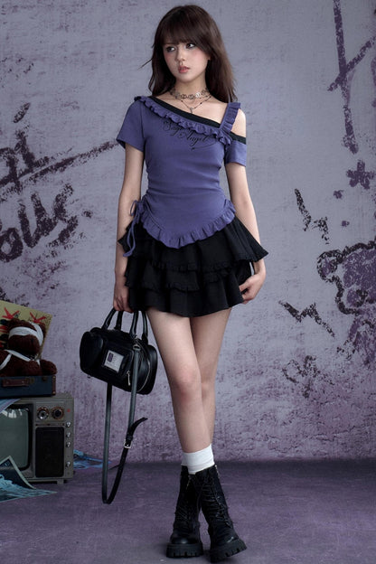 Pure Lust Purple Summer Top