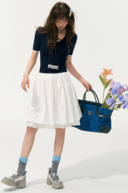 College Chic Knit Sweater