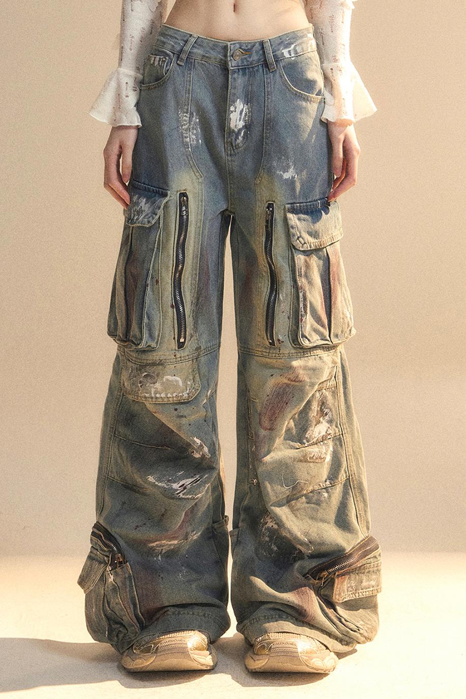 Chic Wide-Leg Work Trousers