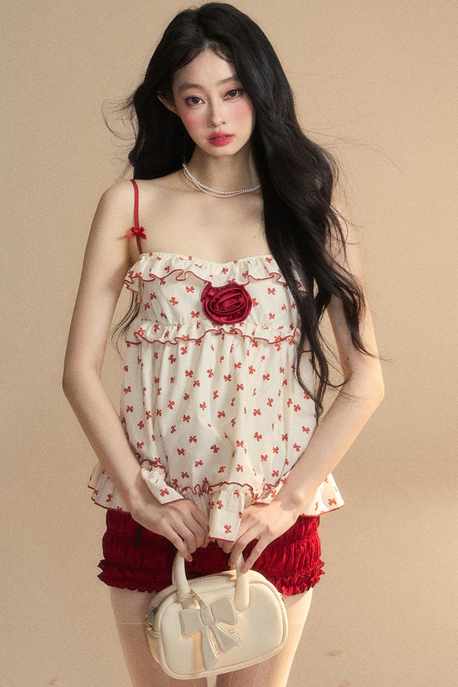 Blossom One-Shoulder Blouse