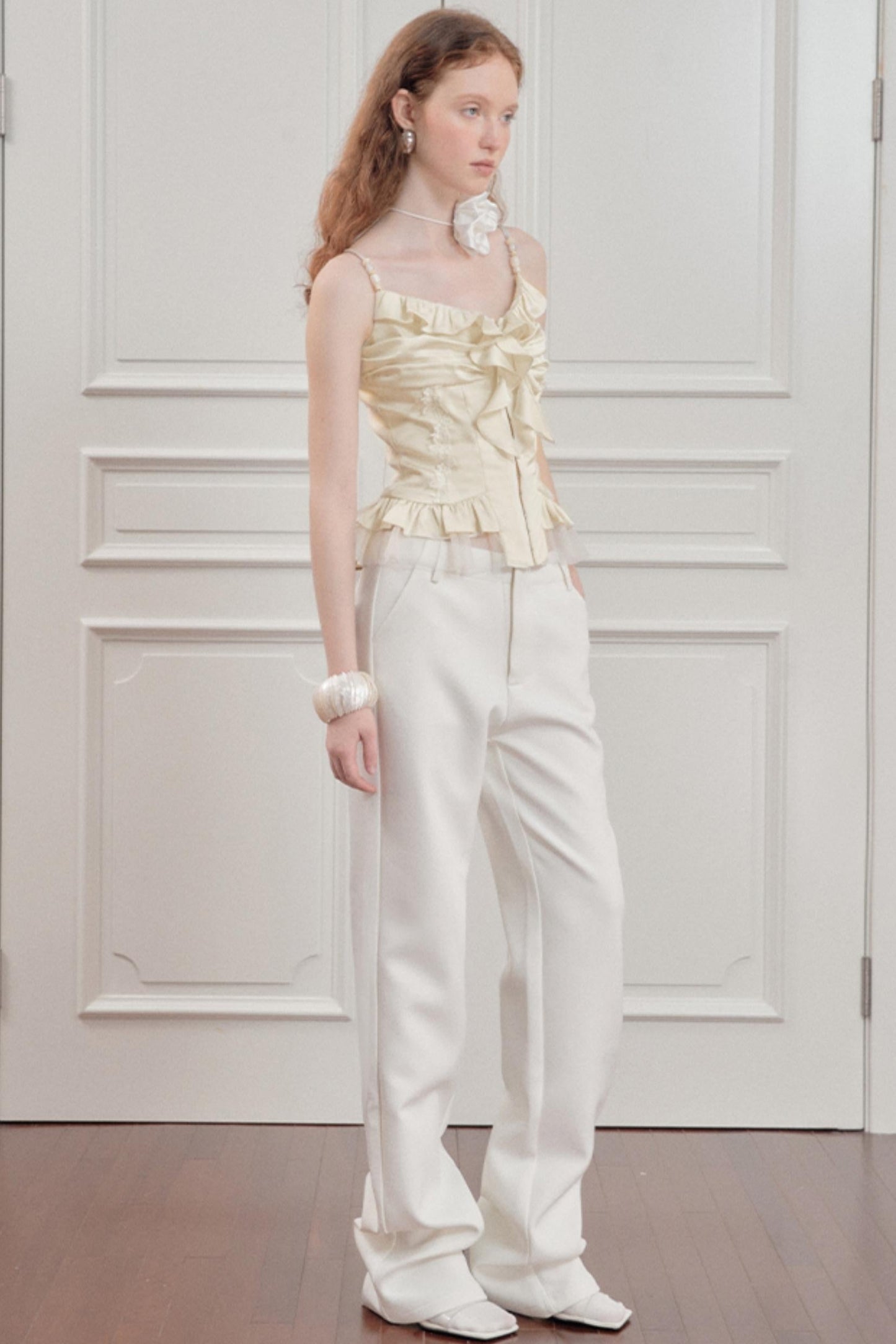 Yuan Elegance Crop Top