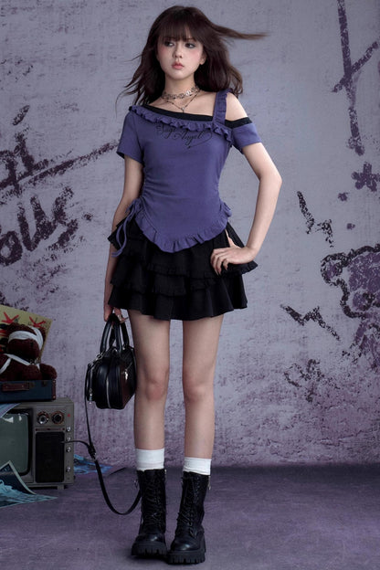 Pure Lust Purple Summer Top