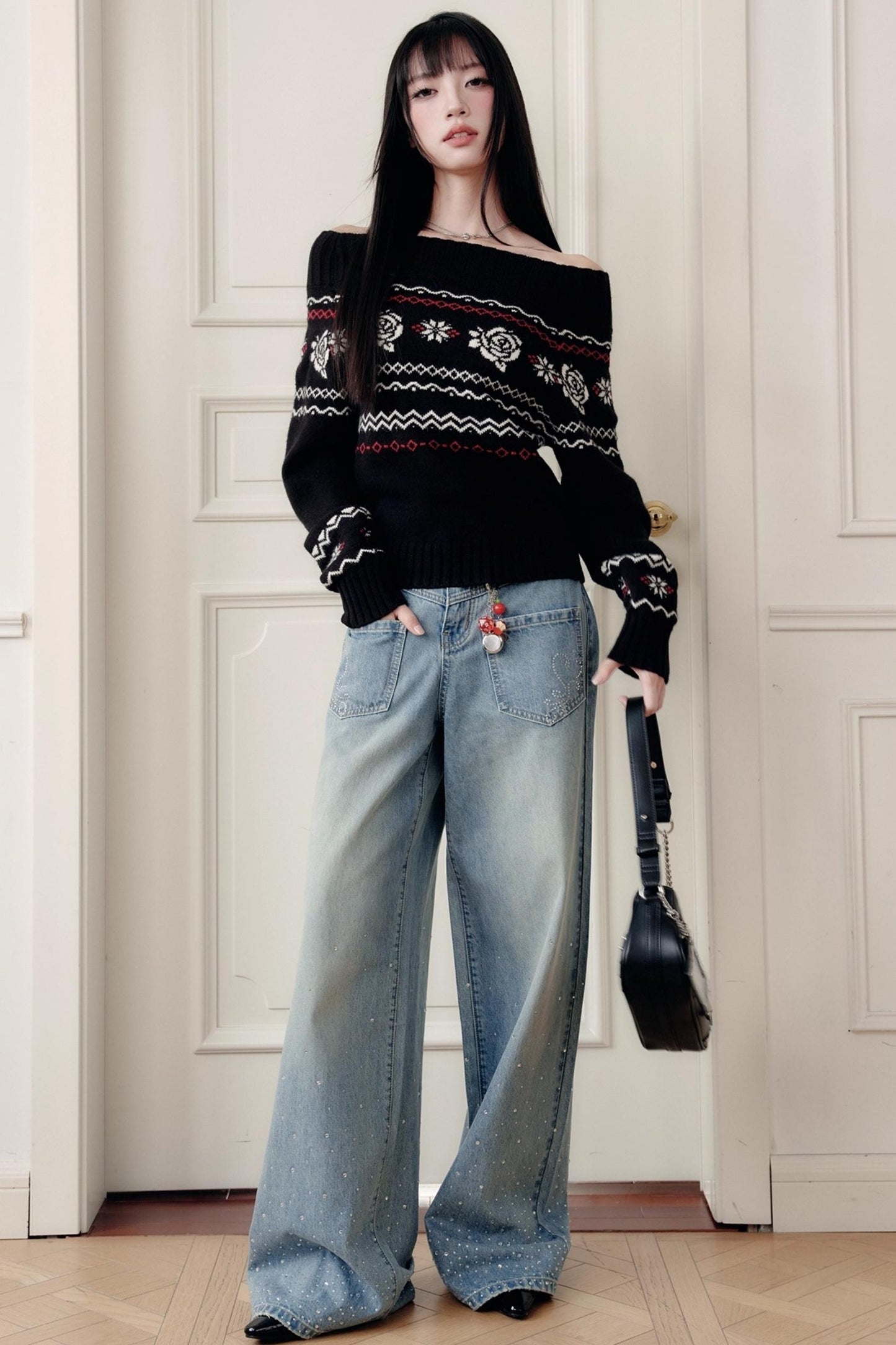 Pure Stardust Wide-Leg Pants