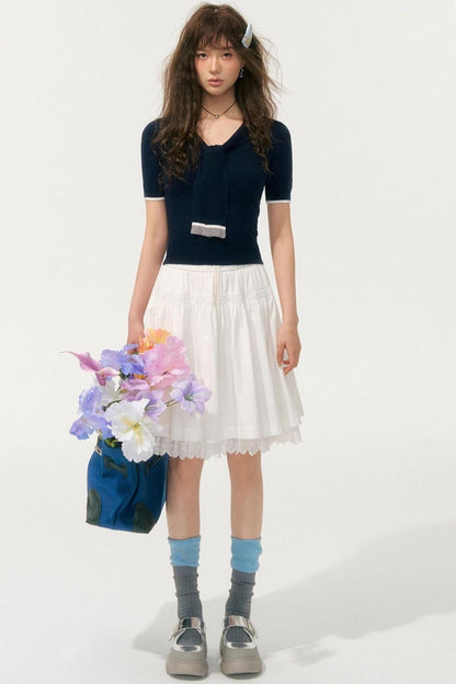 College Chic Knit Sweater