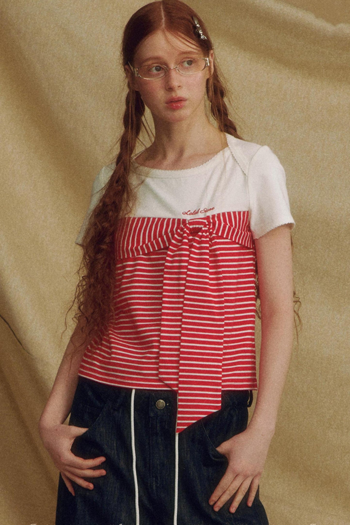 Contrast Stripe T-Shirt