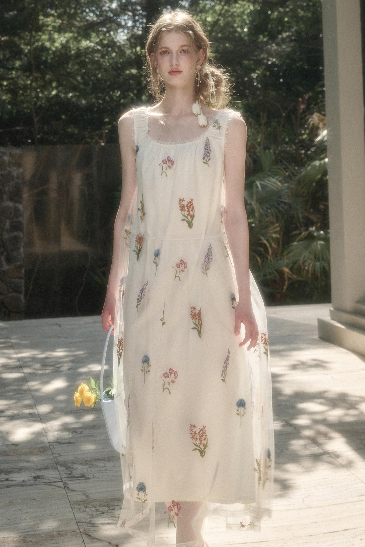 Galaxy Dandelion Halter Dress