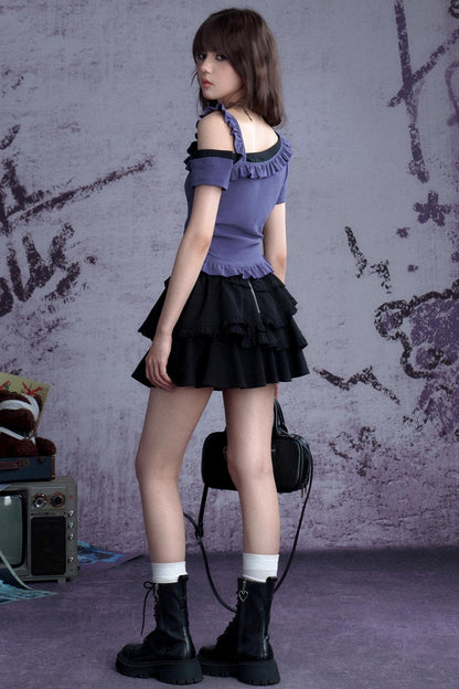 Pure Lust Purple Summer Top