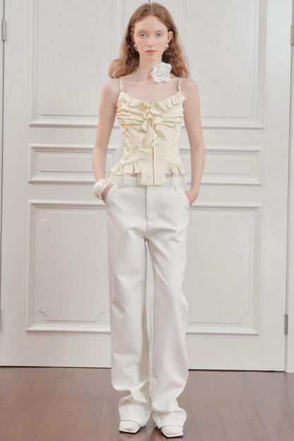 Yuan Elegance Crop Top