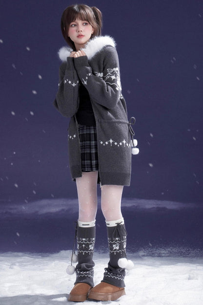 Fair Isle Knit Socks