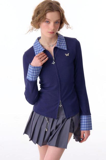 American Luxury Dark Blue Shirt