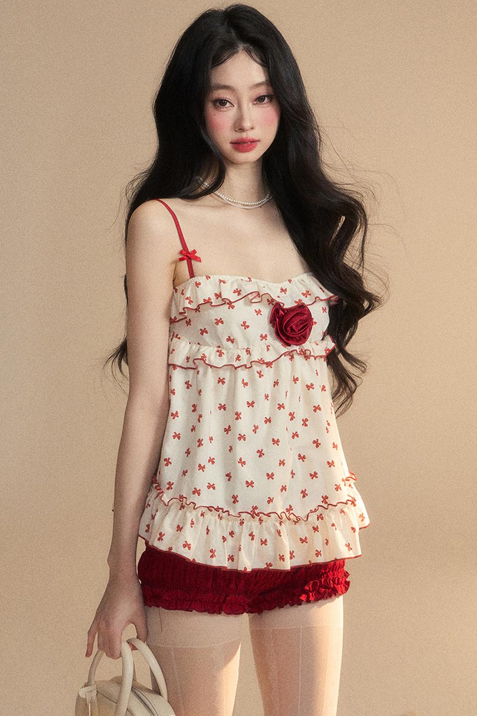Blossom One-Shoulder Blouse
