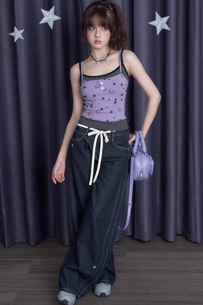 Star Crash Studded Skinny Machete Jeans