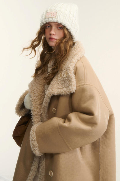 Asgony Versatile Chunky Knit Wool Hat