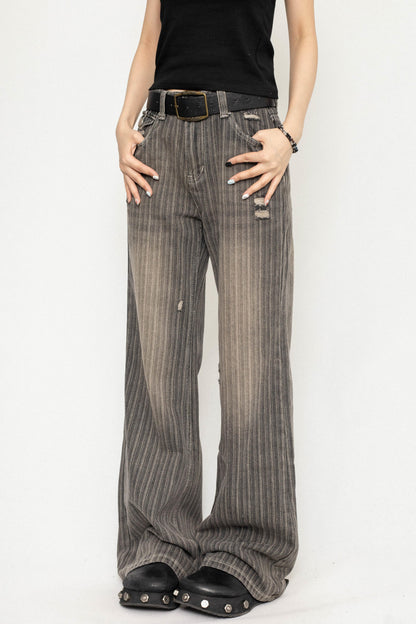 Vintage Tree Print Skinny Jeans