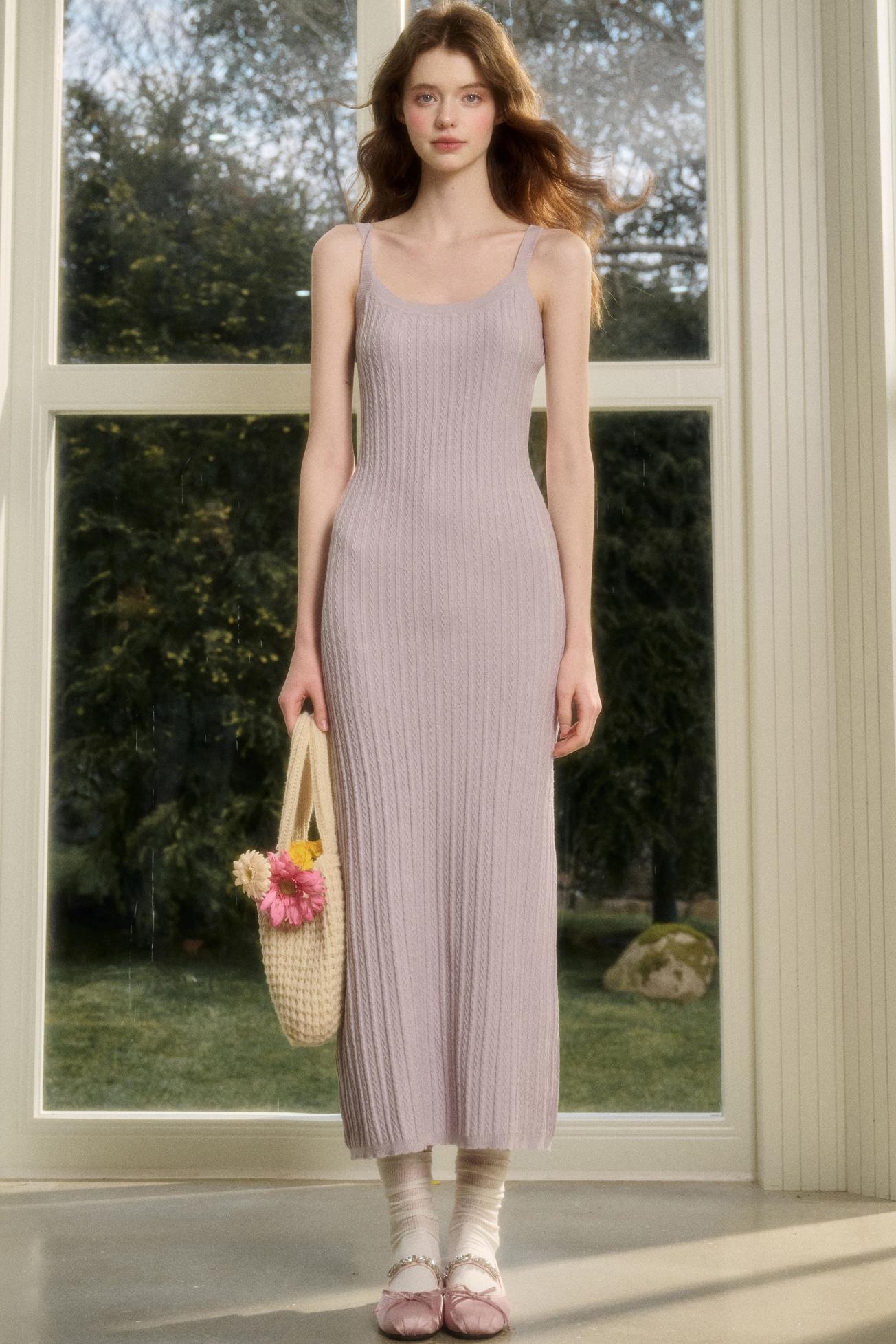 Long Relaxed Cardigan Dress Set-Up