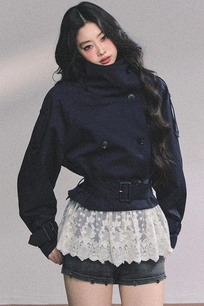 Lucerne Slimming Trench Coat