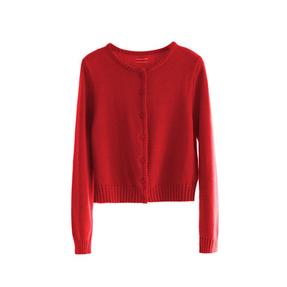 Woven Texture Knit Cardigan