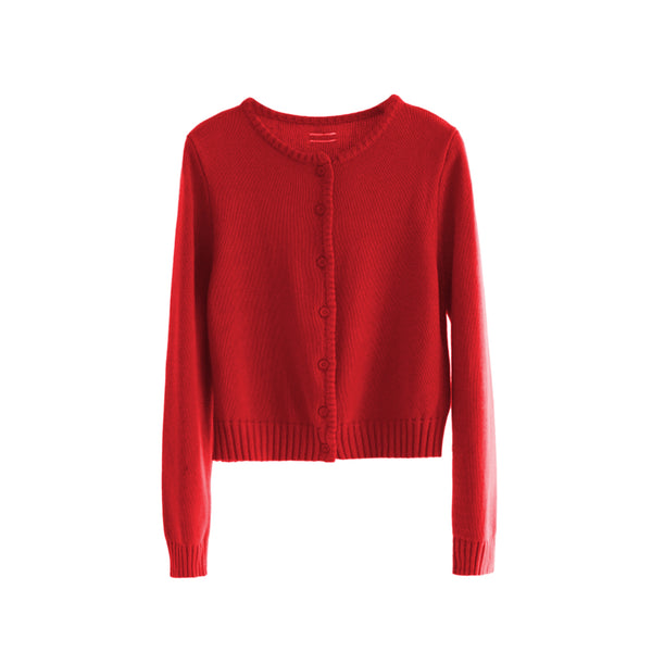 Woven Texture Knit Cardigan