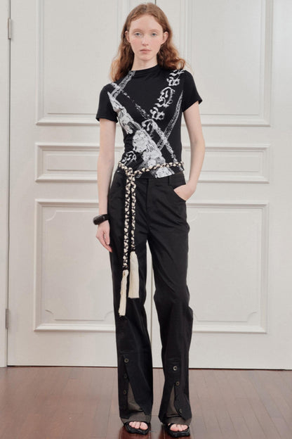 Blossom Silk Lace Tee