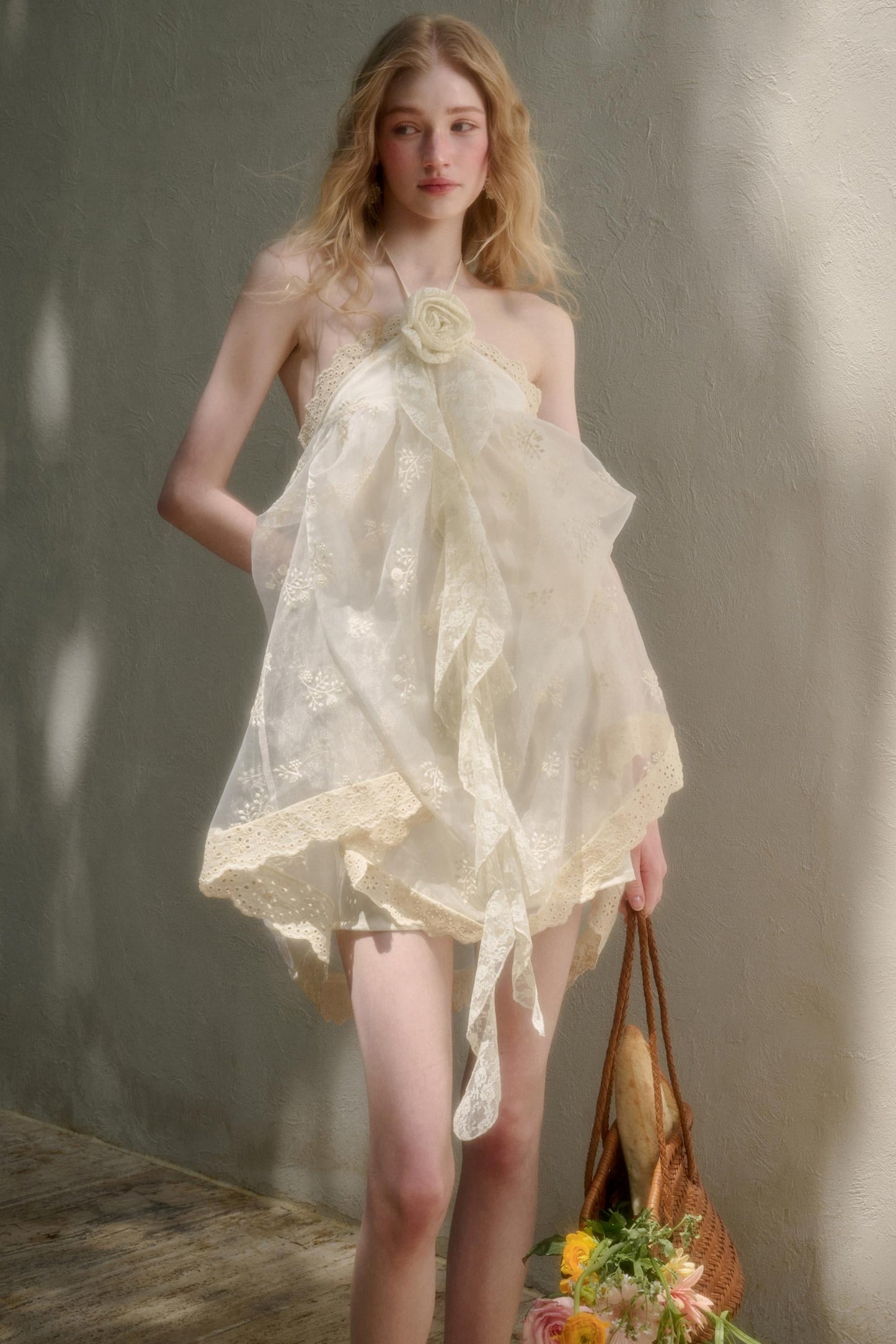 Fairy Breeze Halter Dress