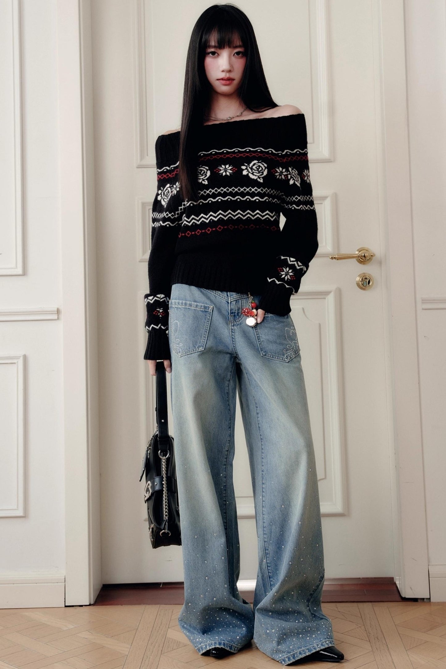 Pure Stardust Wide-Leg Pants