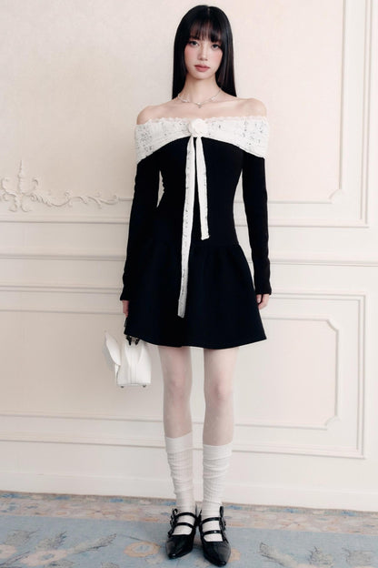 Temperament Lace Princess Dress