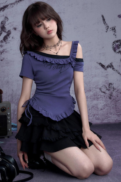 Pure Lust Purple Summer Top