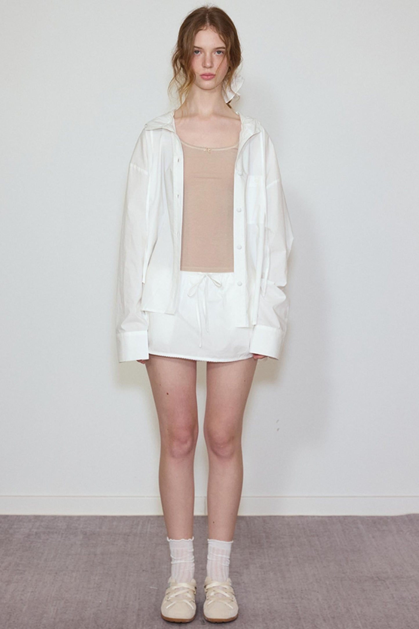 Sun Shield Lace Skirt Set-Up