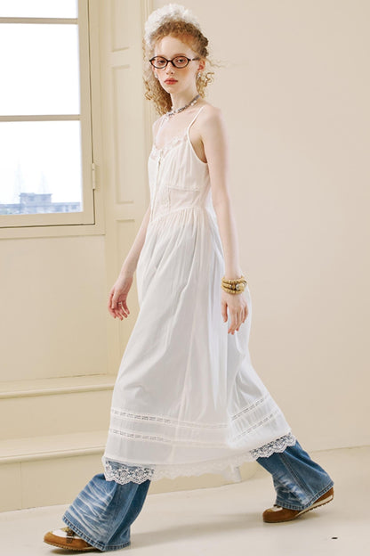 Elegant Lace Maxi Dress