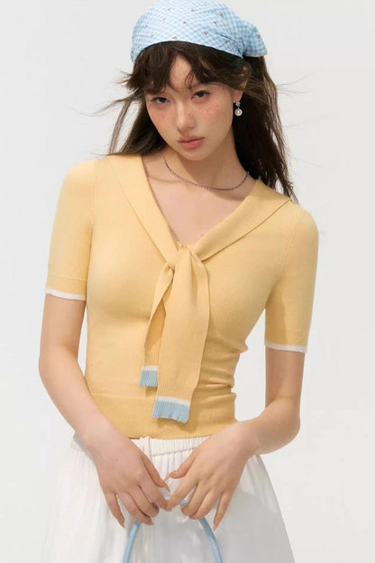 College Chic Knit Sweater