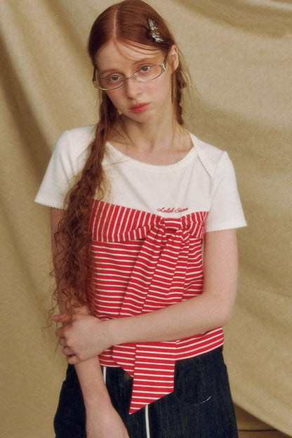 Contrast Stripe T-Shirt