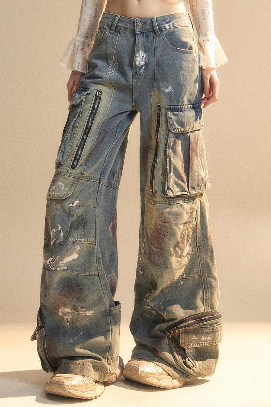 Chic Wide-Leg Work Trousers