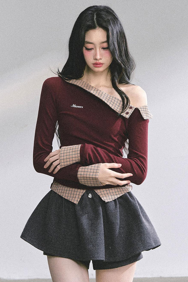 Fantasy Plaid T-Shirt