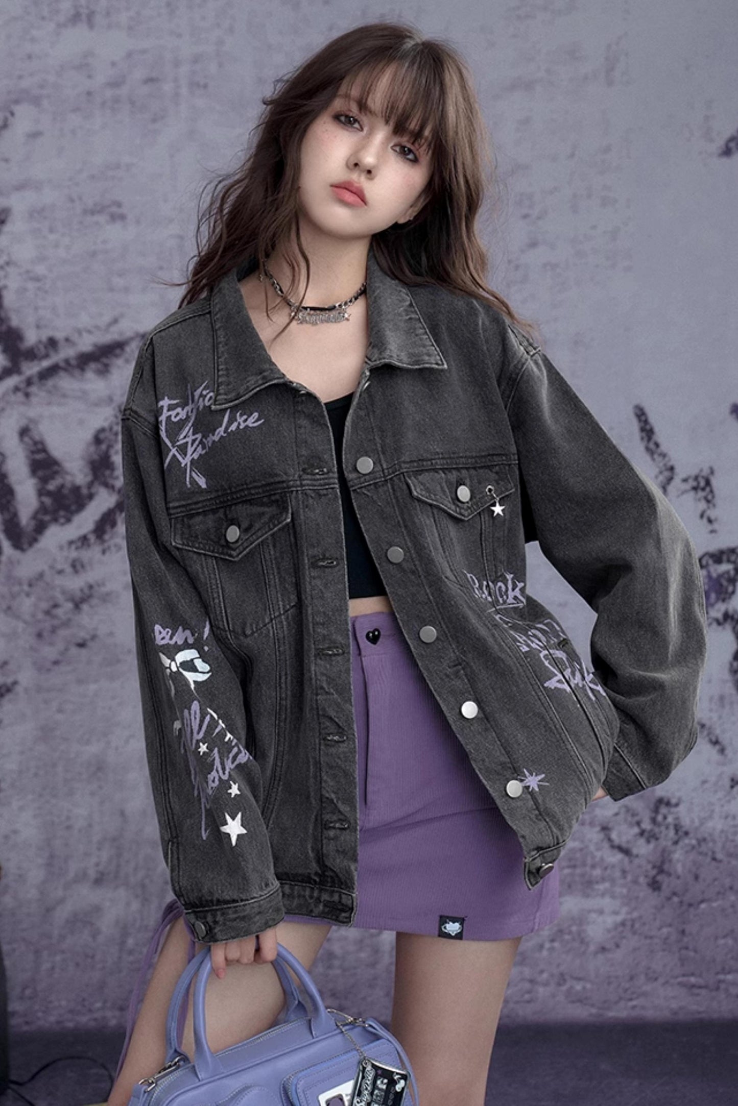 Street Art Denim Jacket