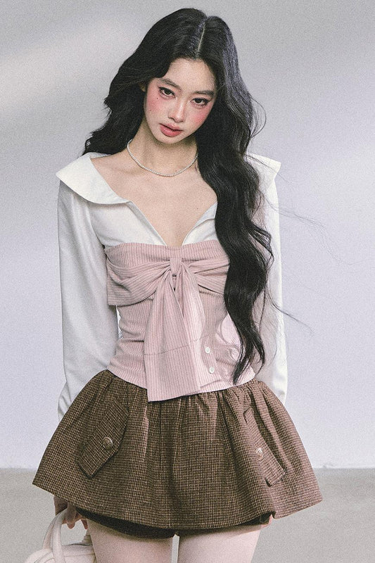 Slimming Striped Polo Shirt