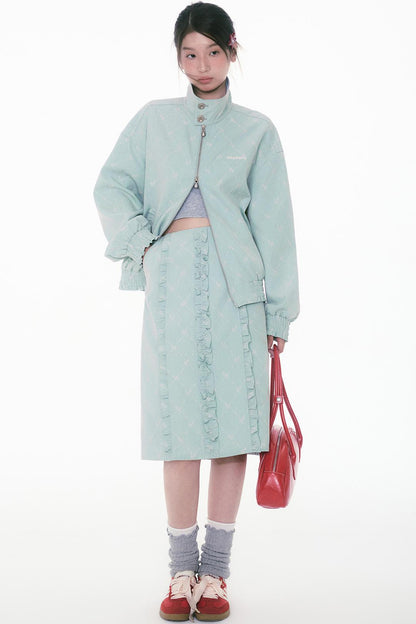 Lush Suzuran A-Line Bustier Skirt