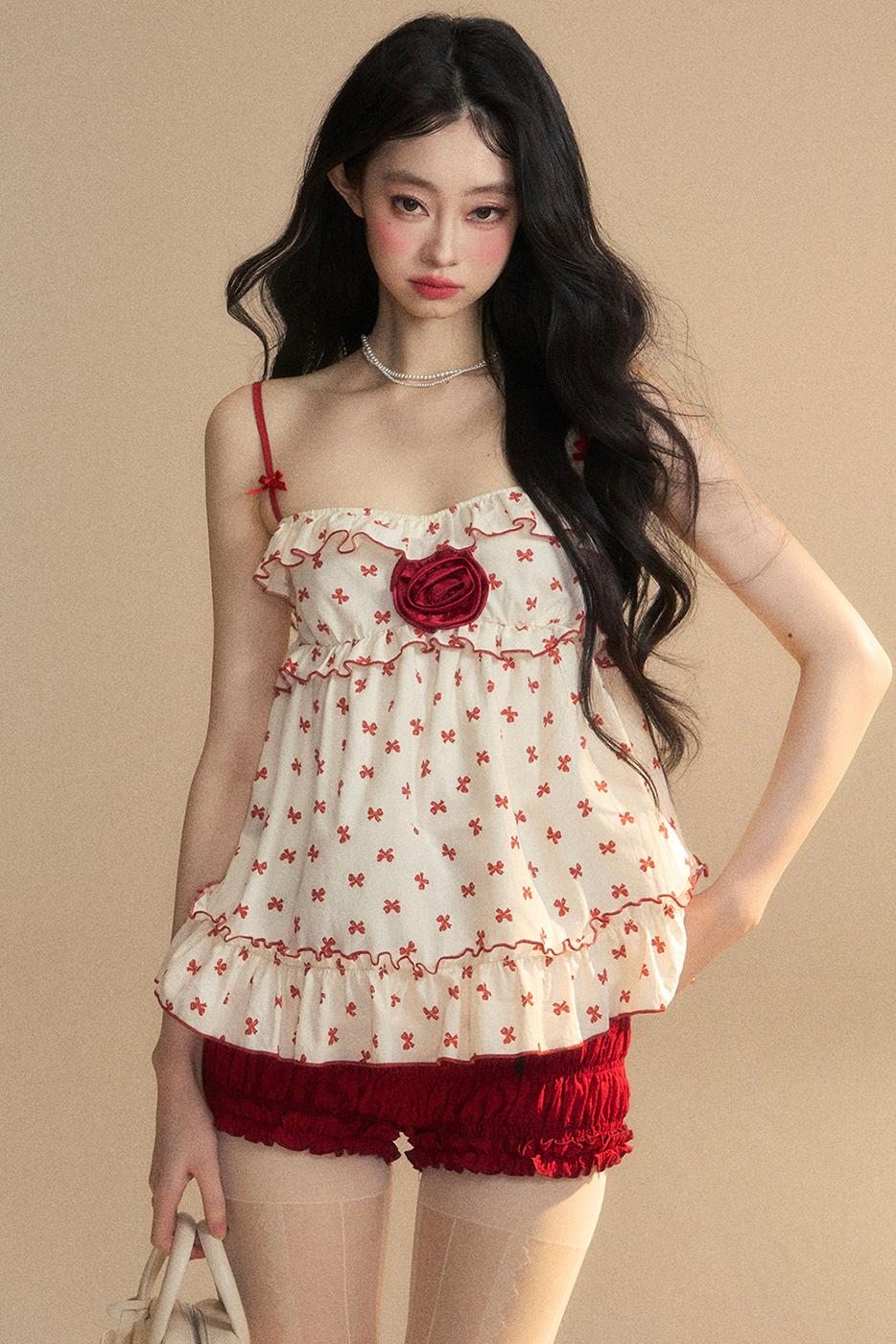 Blossom One-Shoulder Blouse