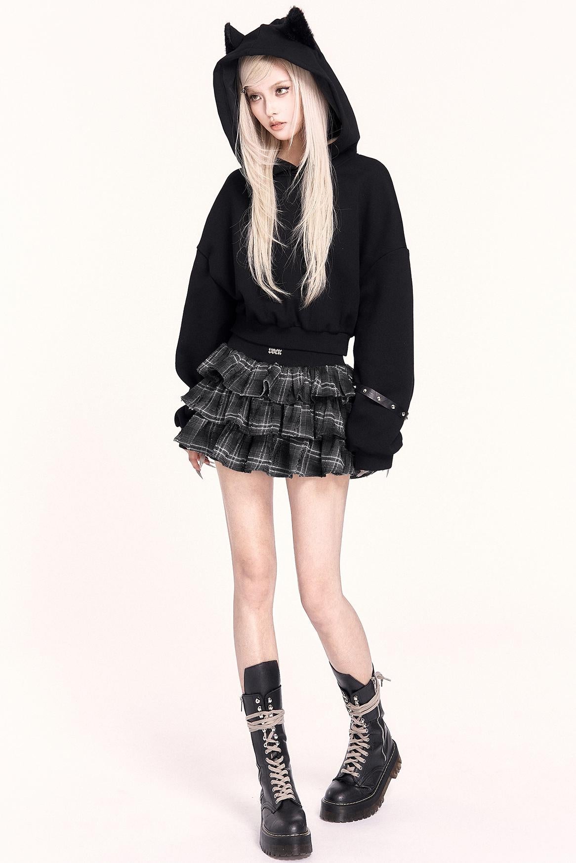 Ancient Sweet Girl Fluffy Skirt