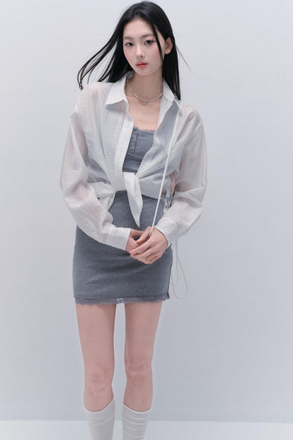 Slim Spring Knit Dress