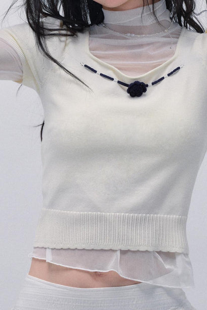 Spring Blossom White Top