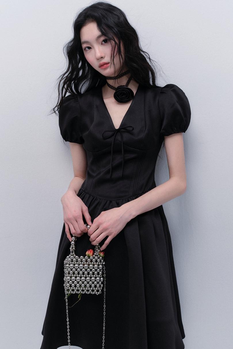 Nocturne Bubble Sleeve Dress