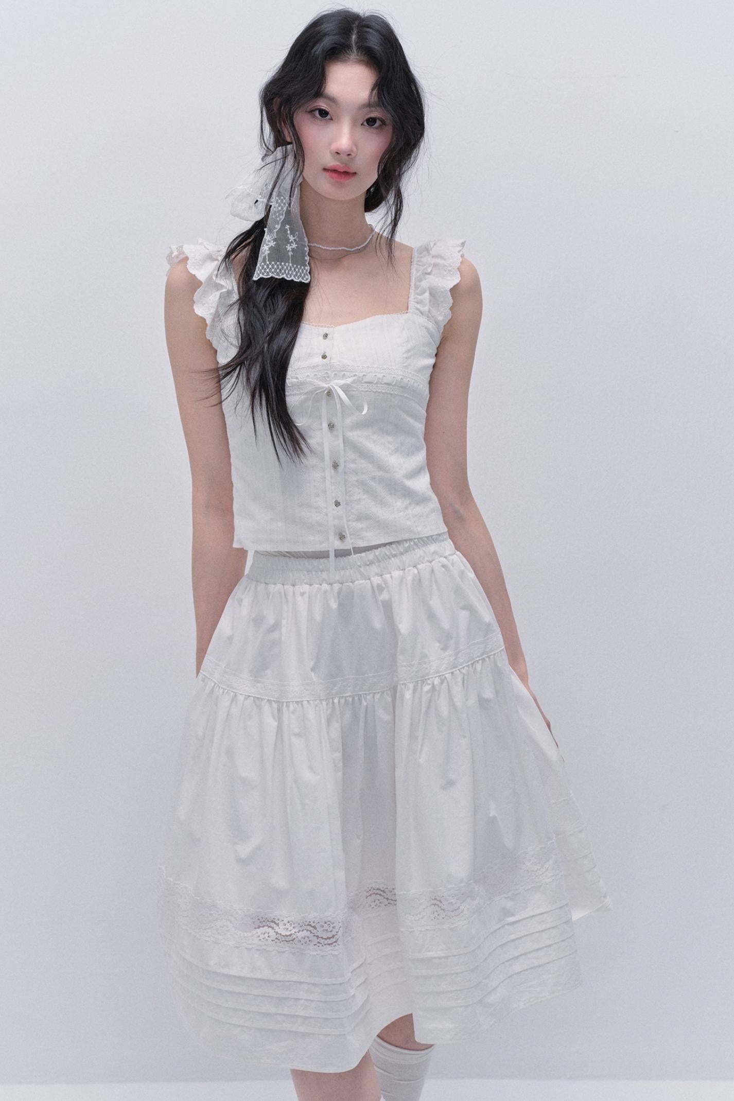 Feminine Frill Cami Set-Up