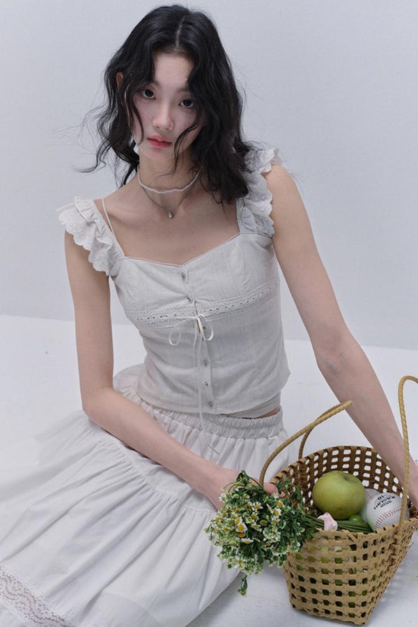 Feminine Frill Cami Set-Up