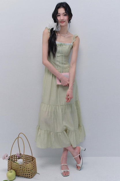 French Resort Glow Dress