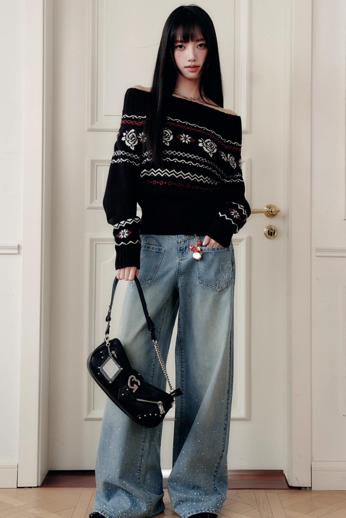 Pure Stardust Wide-Leg Pants