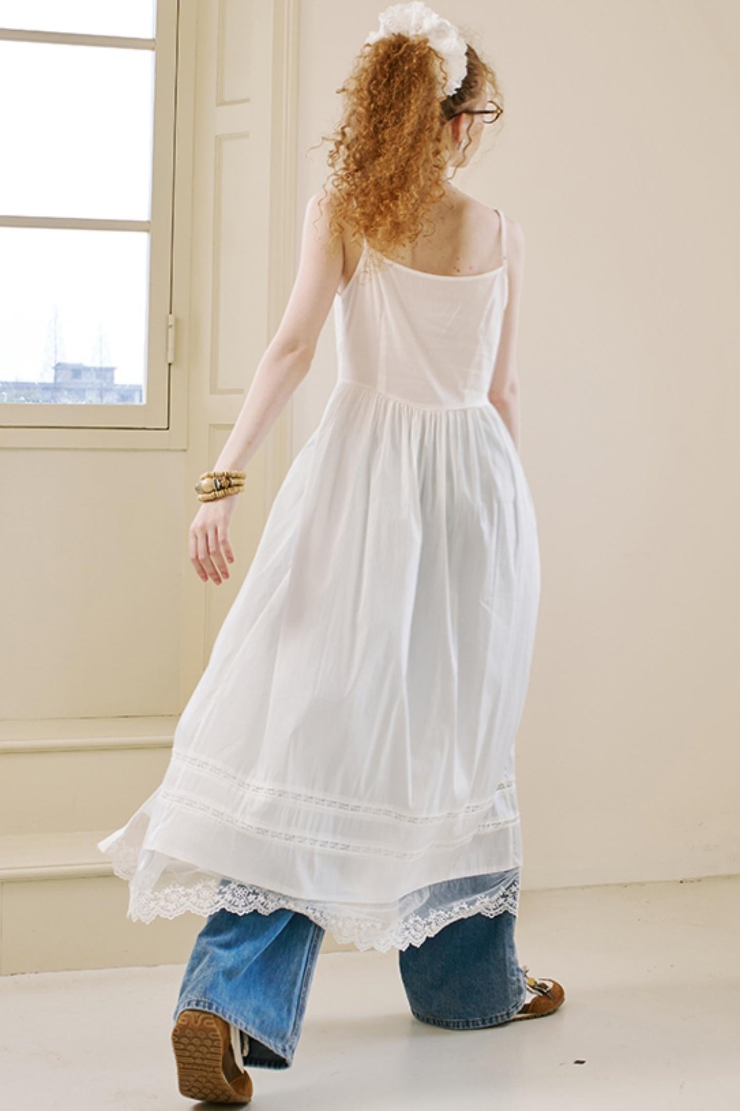 Elegant Lace Maxi Dress