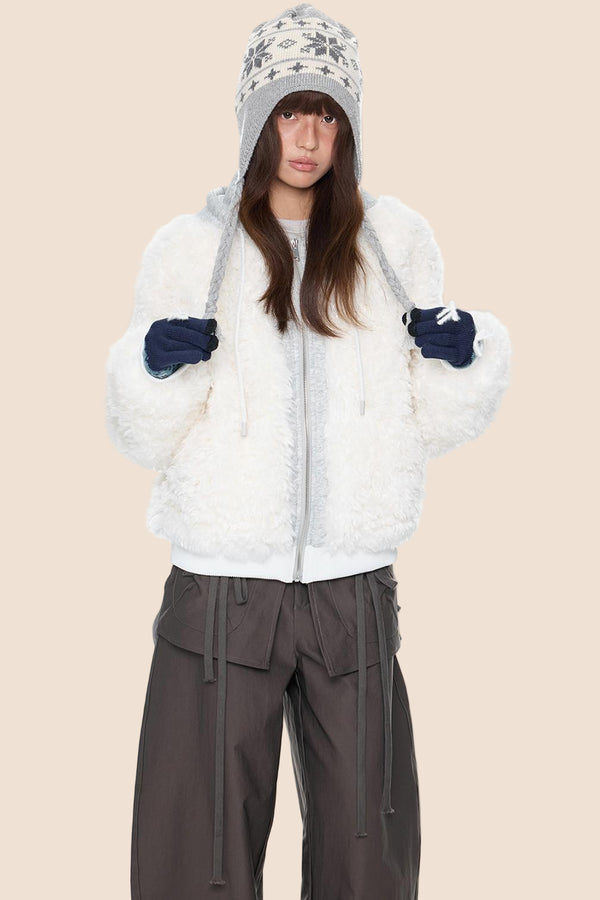 Winter Patchwork Cotton Jacket