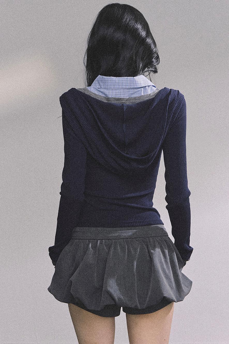 Autumn Plaid Knitted Polo Shirt