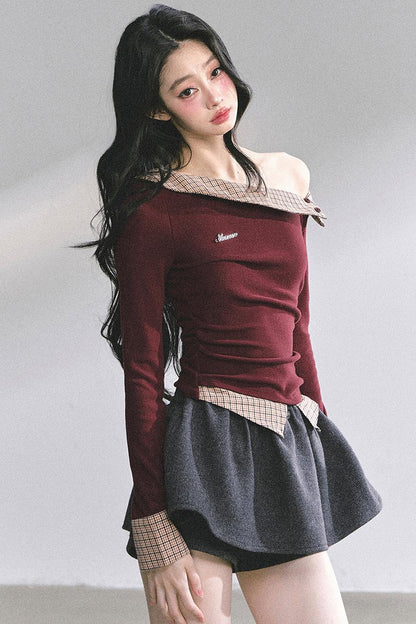 Fantasy Plaid T-Shirt