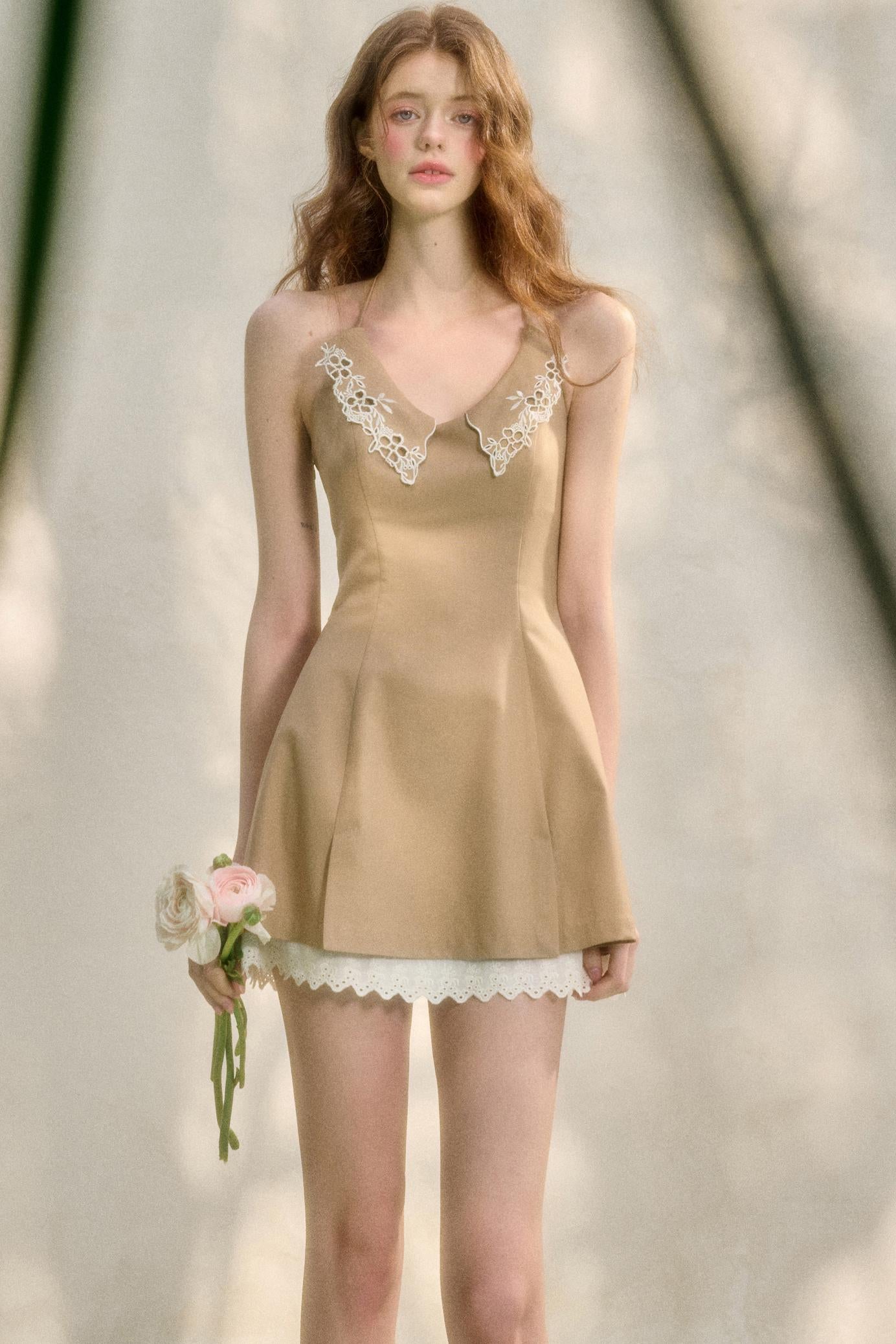 Celestial Calm Embroidered Dress UrbanSheek Celestial Calm Embroidered Dress UrbanSheek
